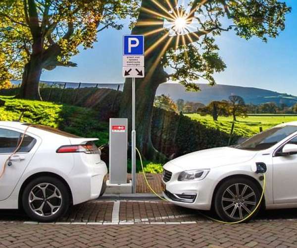 photo of Charging An Electric Car