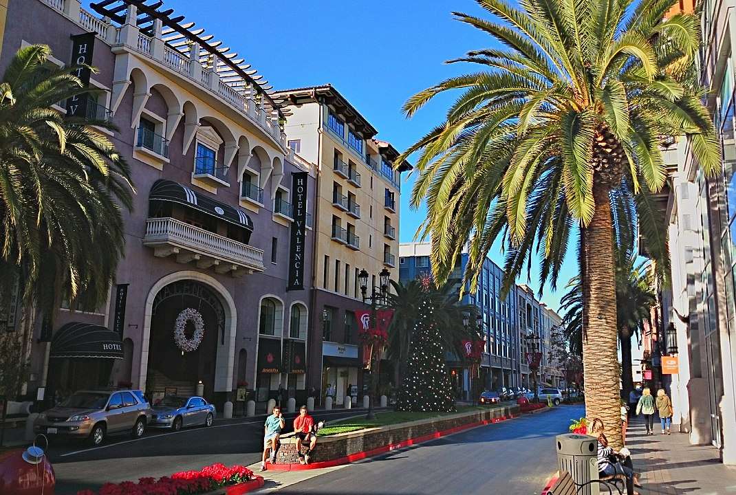 Photo of Downtown San Jose, CA_Santana_Row car shipping quotes