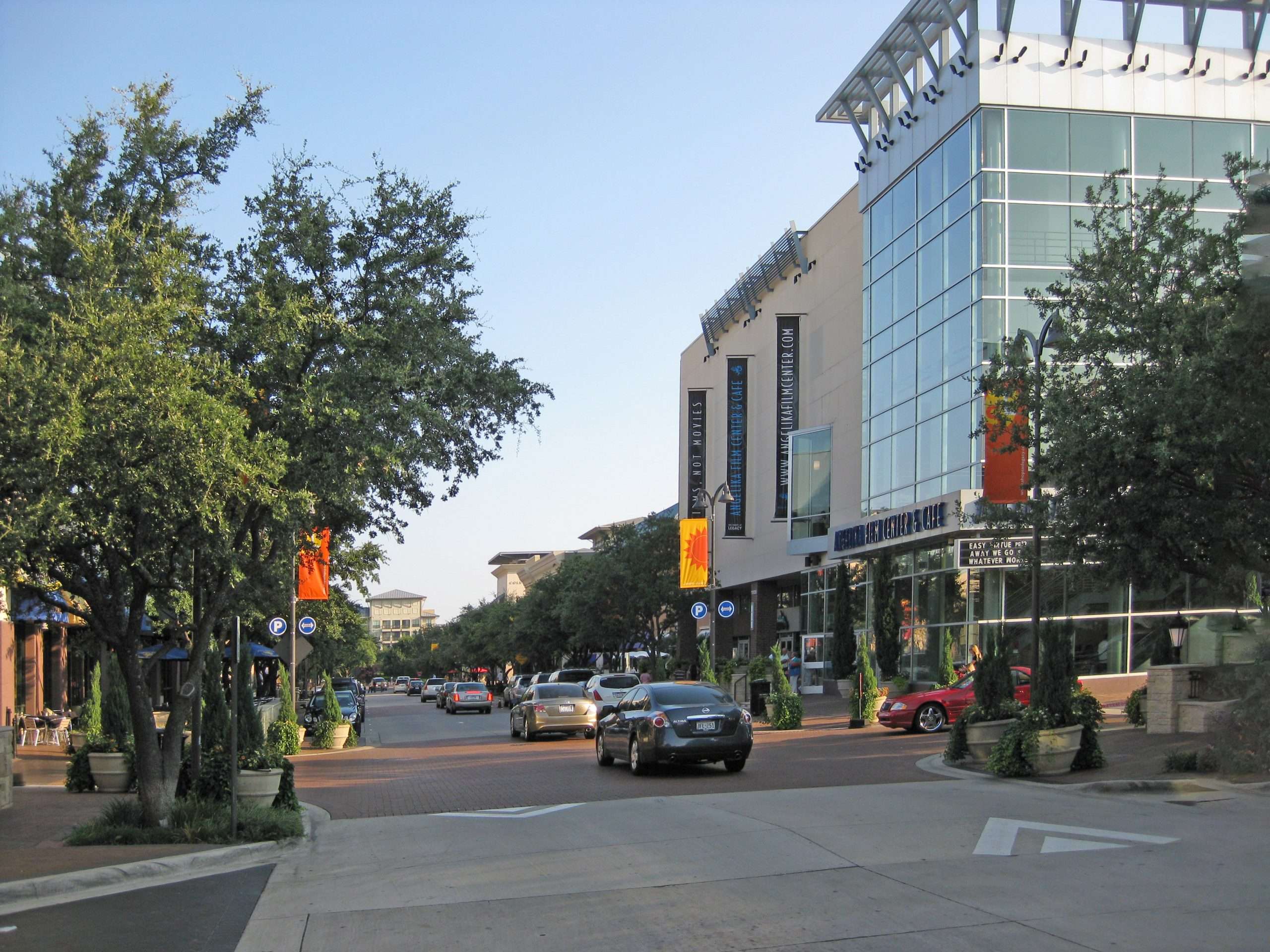 photo of Plano, TX town center ship a car