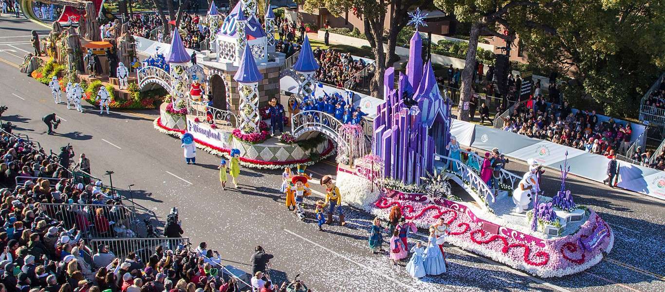 a photo of Pasadena Rose Bowl Parade car transport services